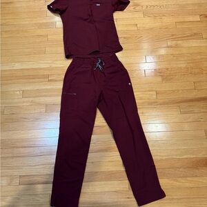 Figs High waisted Yola and Catarina one pocket top set